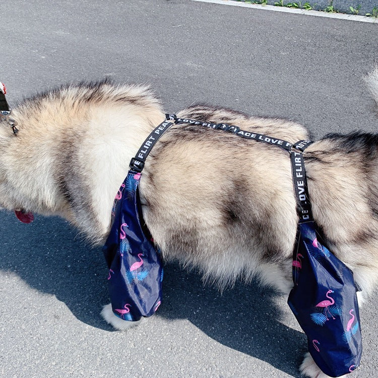 Adjustable_Four-Legged_Dog_Raincoat.