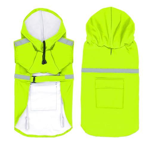 Waterproof Reflective Dog Raincoat.