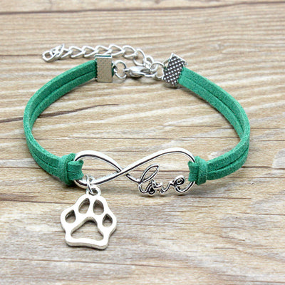 Simple Hand-Woven Infinite Love Pet Bracelet