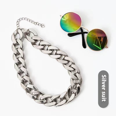 Golden Chain Cat Collar