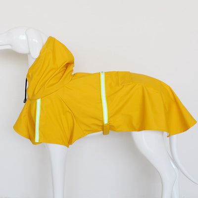 Waterproof Reflective Dog Raincoat.