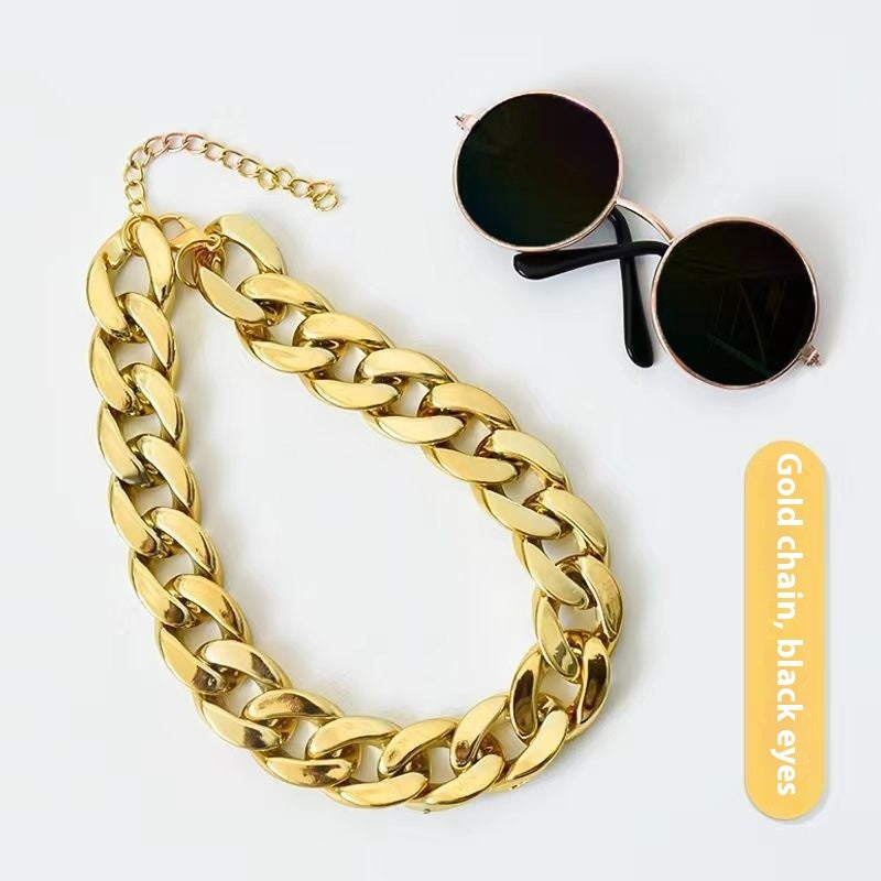 Golden Chain Cat Collar