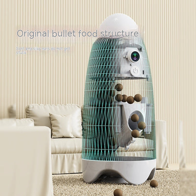 Smart Pet Feeder with Camera – Quantitative Feeding