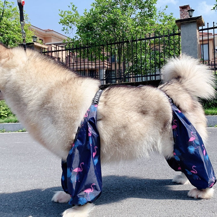 Adjustable_Four-Legged_Dog_Raincoat.