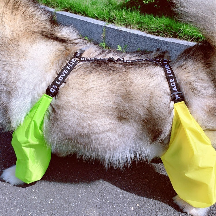 Adjustable_Four-Legged_Dog_Raincoat.